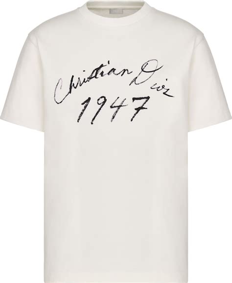 Dior 1947 Handwritten Relaxed Fit T